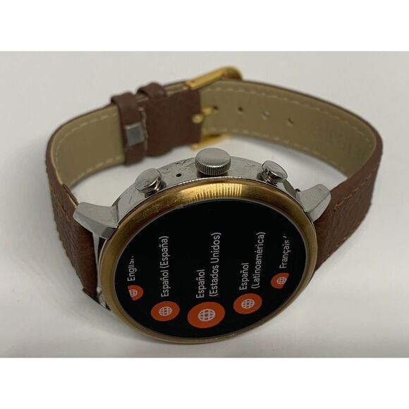 Fossil Gen 4 Authentic Digital Dial Smart Watch Custom Band FTW6016 ZA656 - Picture 8 of 12